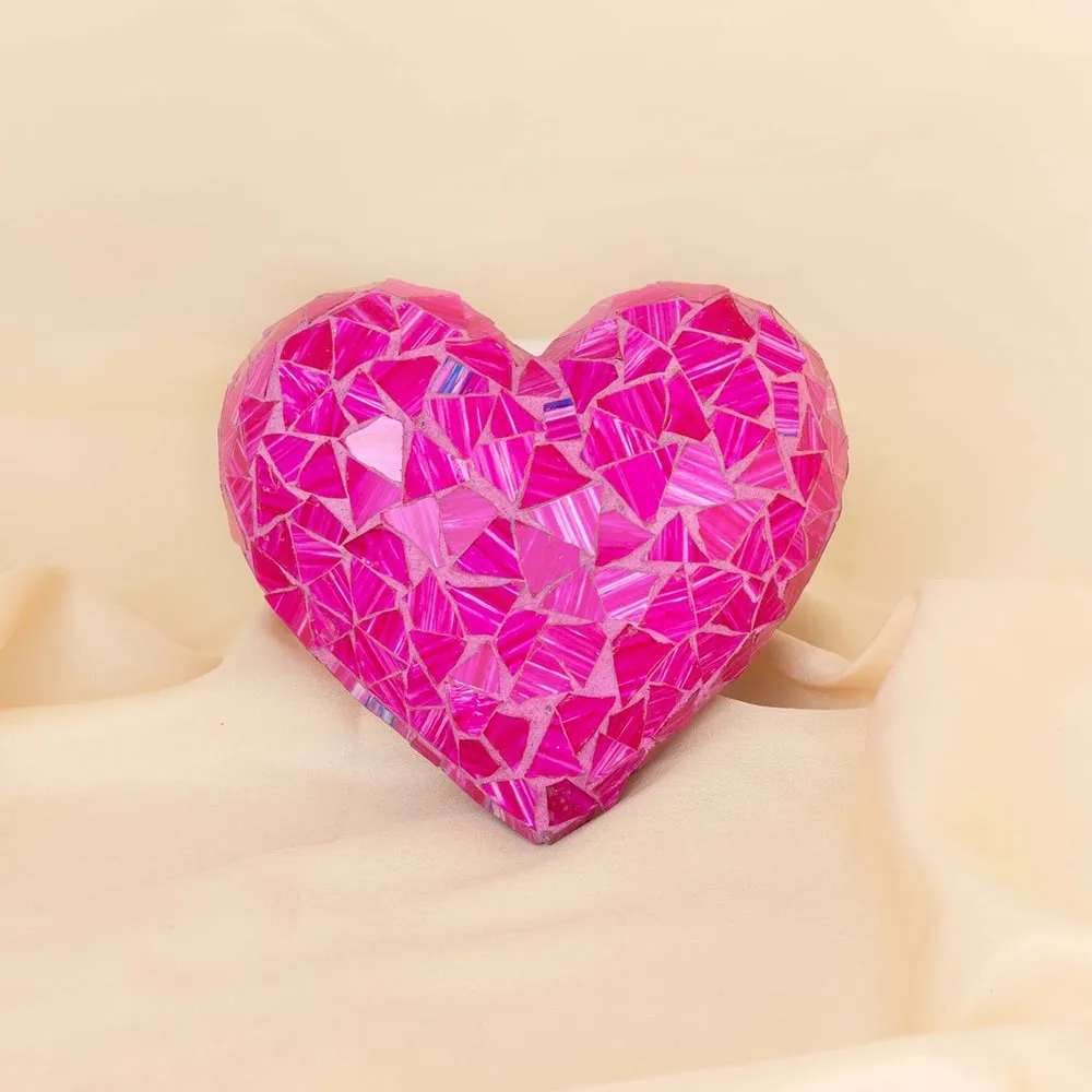Urna Corazón Rosa